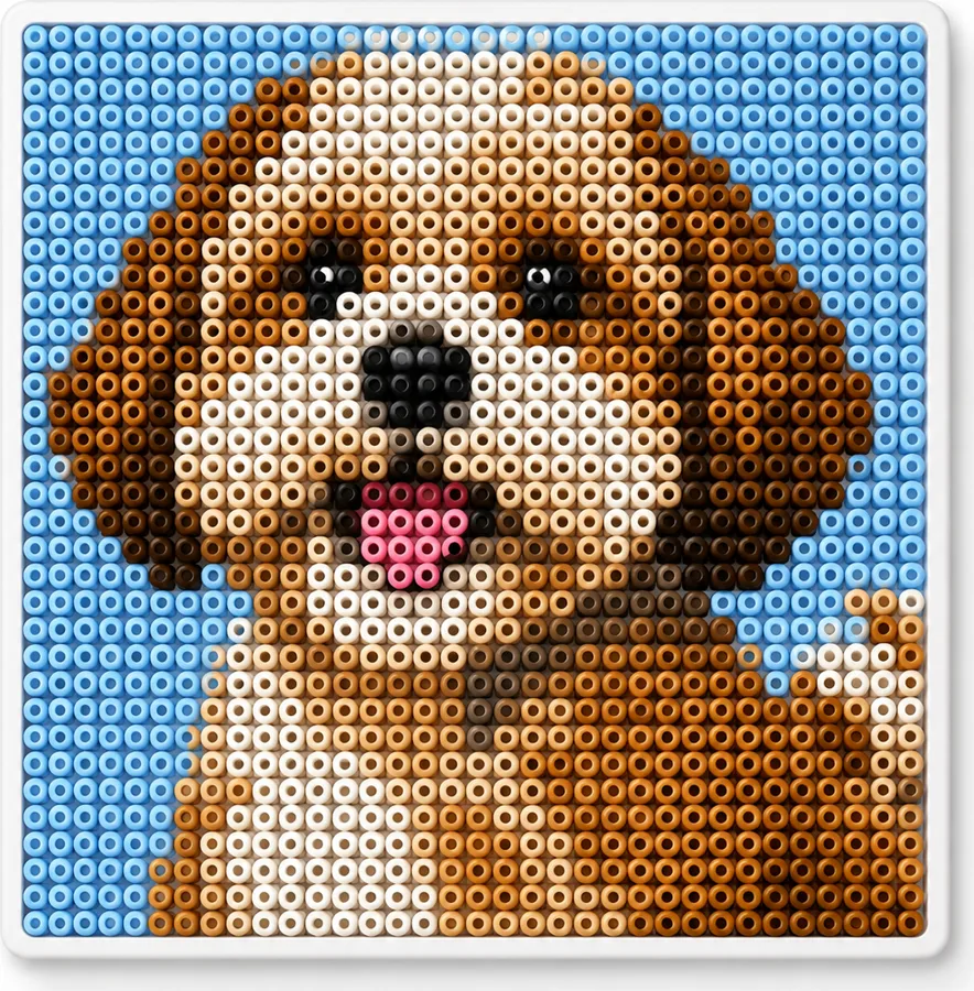 Bead pattern preview of Puppy